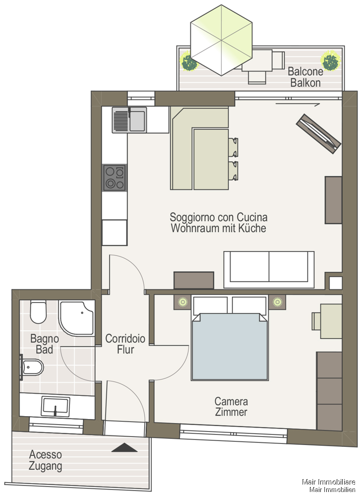 Piantina - Plan