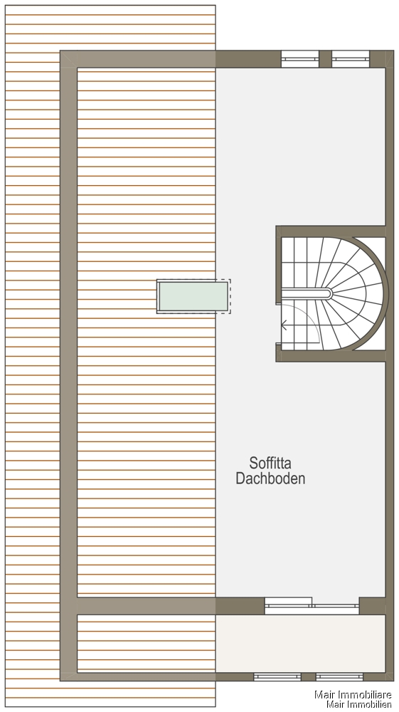 Dachgeschoss - soffitta